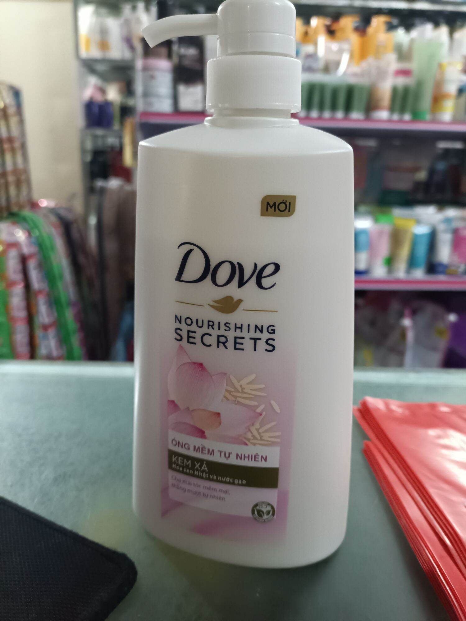 Dầu gội xả dove hoa sen 640g