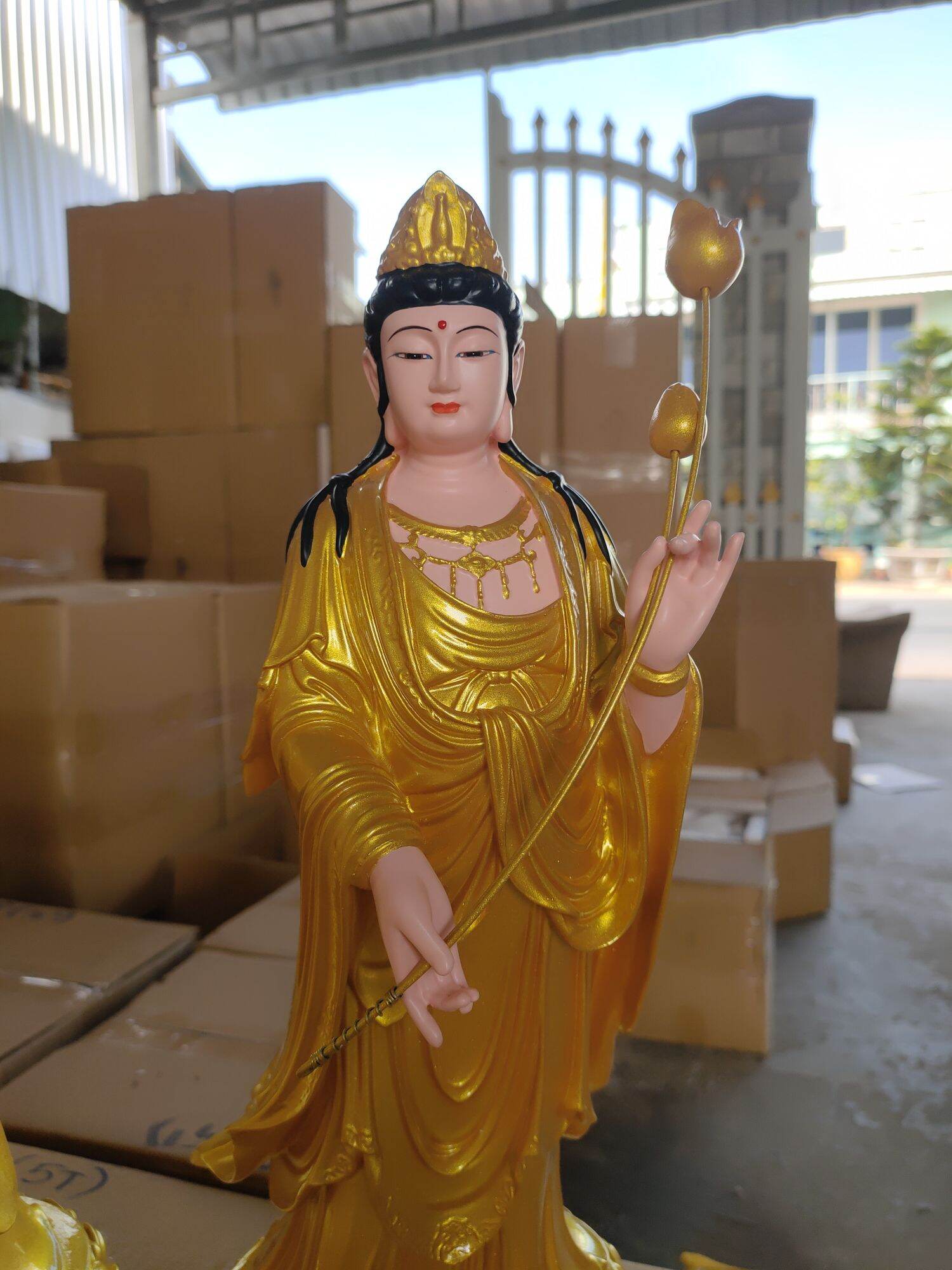 Tượng đại thế chí bồ tát cao 40cm