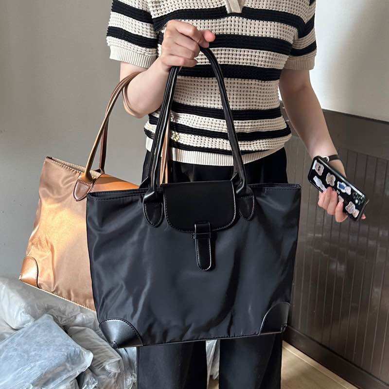 Ameri あめり Tote Bag - Tote Vải Dù Phối Da Ameri ( Ouithebrand )