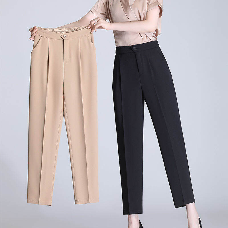 Quần tây công sở MIE lưng thun sau khoá trước