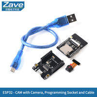 Bảng phát triển ESP32-CAM mới với module Wi-Fi + Bluetooth và module camera OV3660 độ phân giải cao