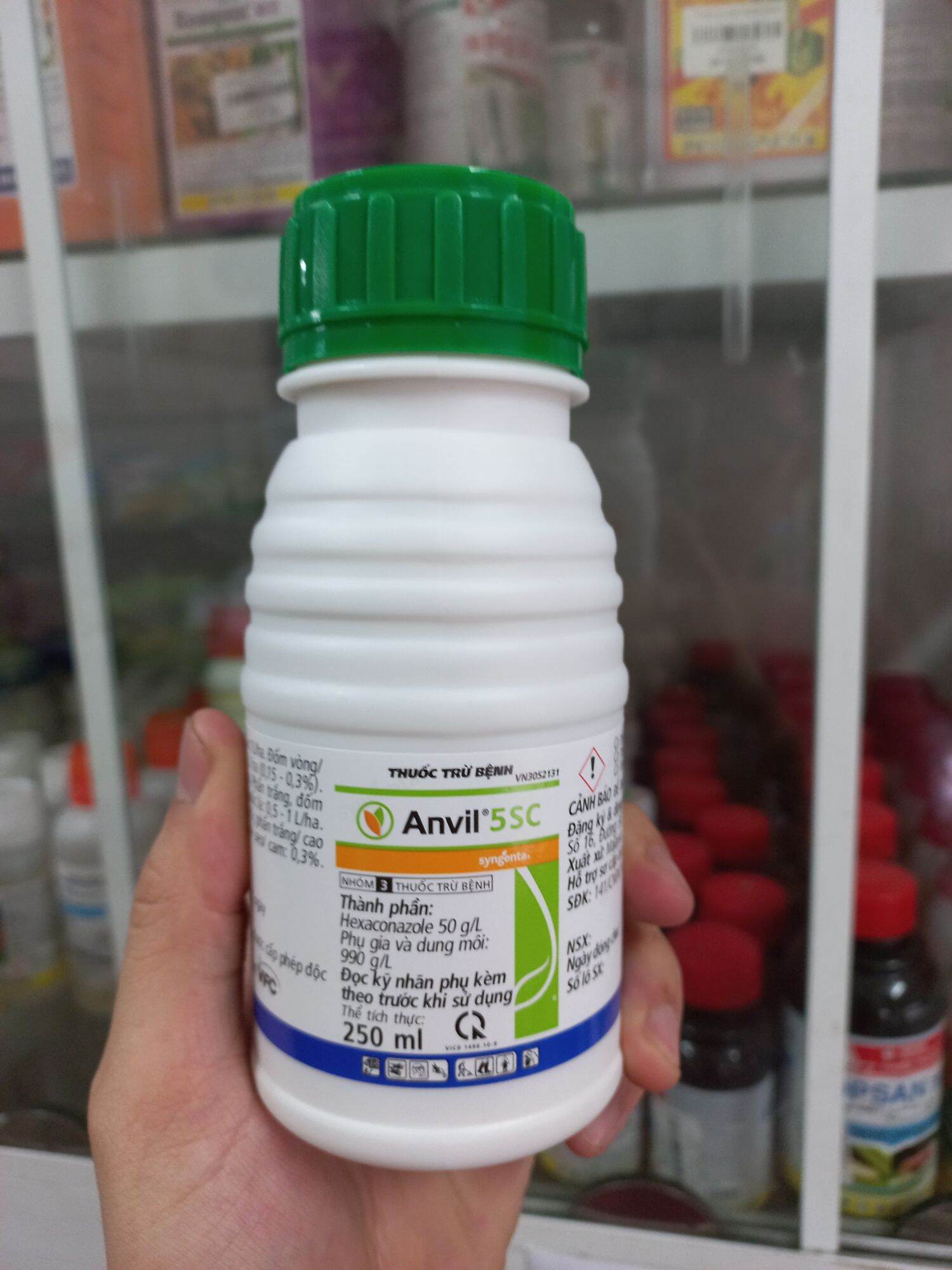 Chế phẩm trừ nấm bệnh anvil 5sc 250ml