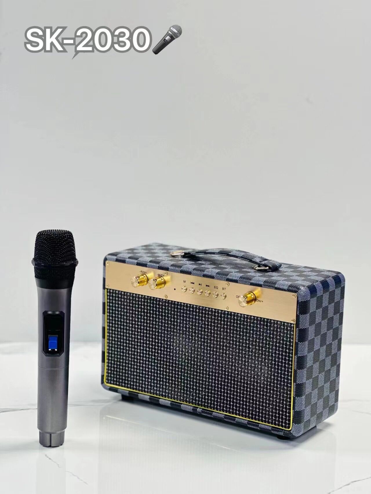 Loa Bluetooth Qixi Sk 2030 kèm 1micro không dây đẳng cấp