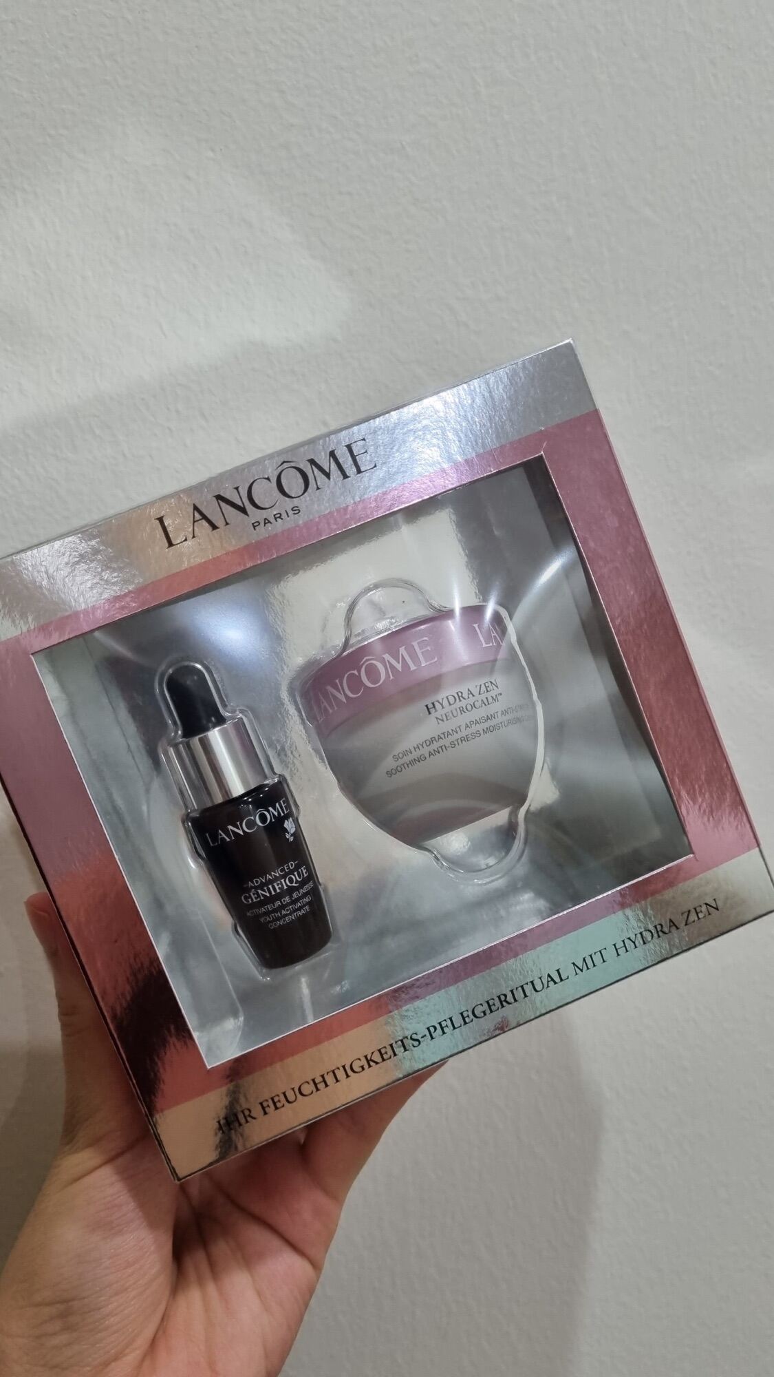 Mini Set Serum & Kem Dưỡng Ẩm Lancome