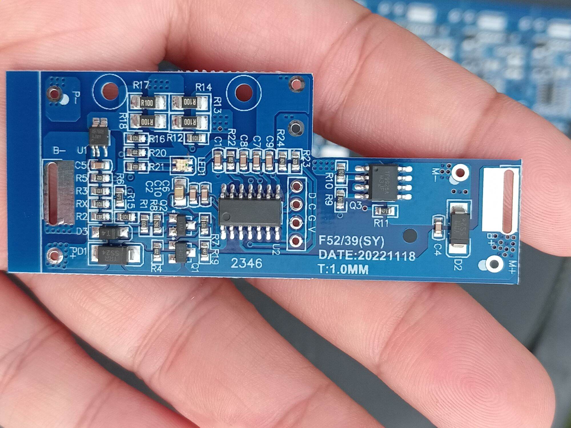 mạch tông đơ zsz f52