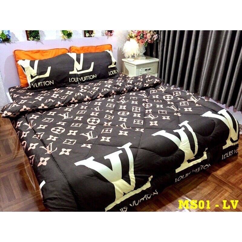 Bộ 5 món chăn ga gối LV