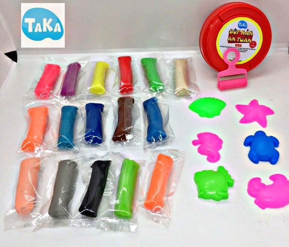 Đất sét, đất nặn an toàn hình gấu cho bé( made in VN)