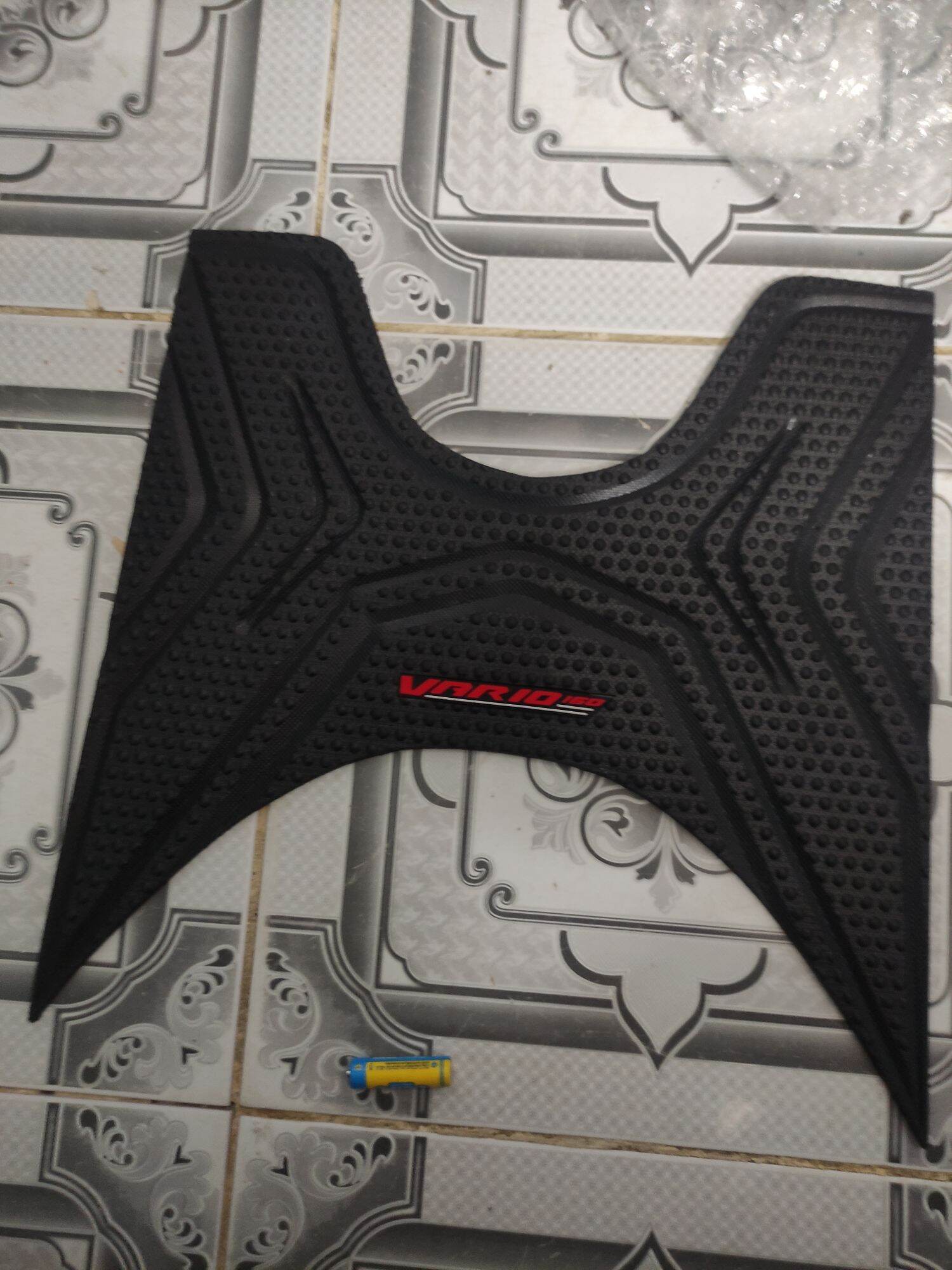 thảm lót sàn xe vario160, gác chân trước cao su VARIO 160,thảm lót chân honda vario160