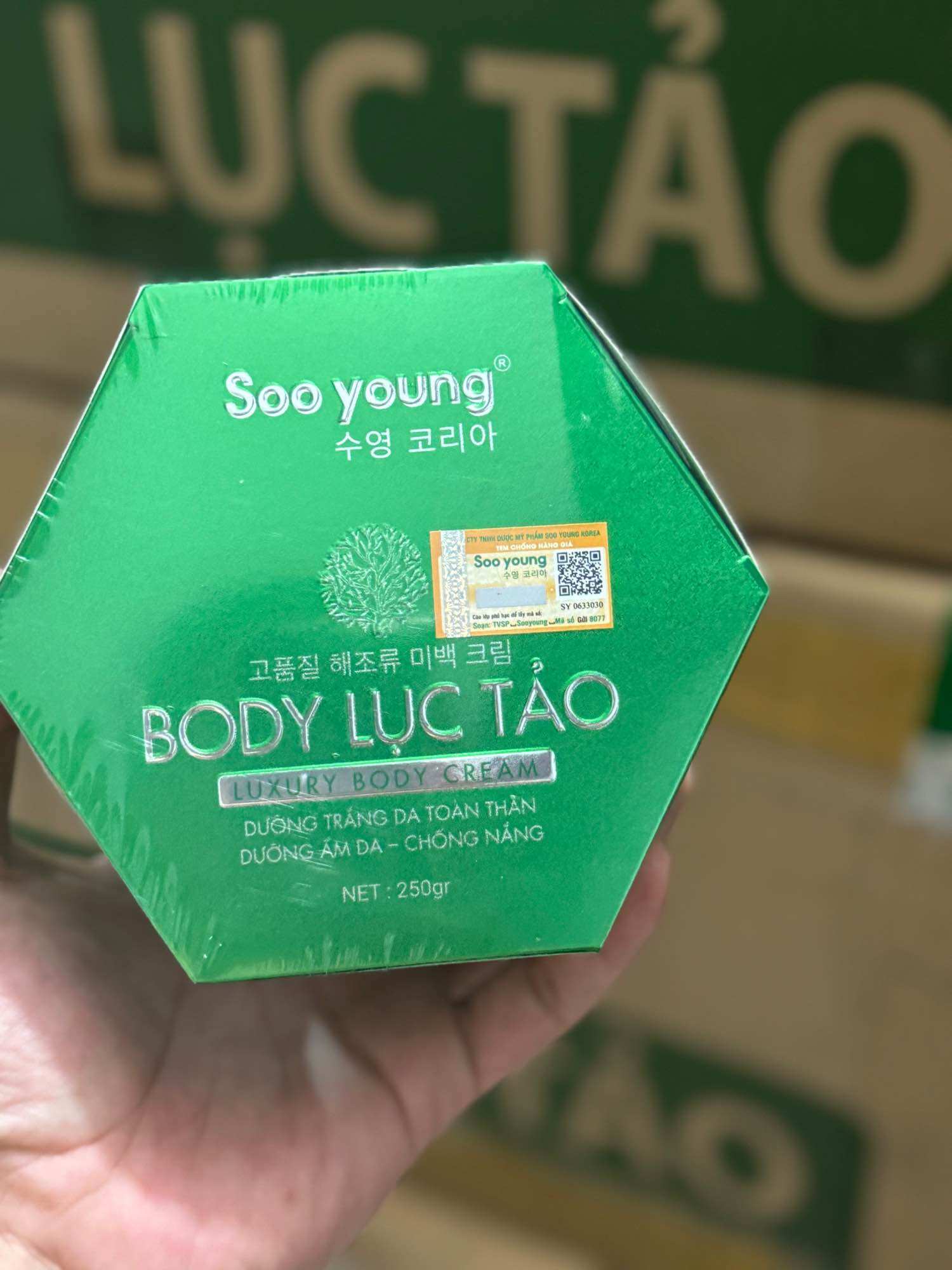 Body Lục Tảo Soo Young 250g( Chính hãng)