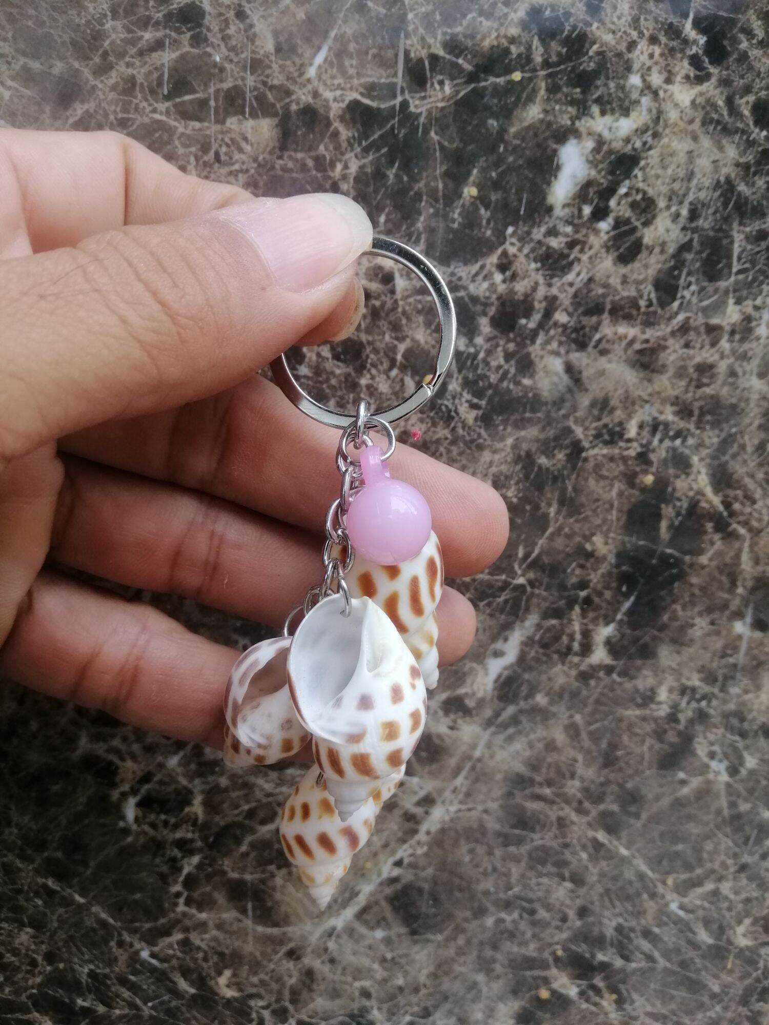 MÓC KHÓA VỎ ỐC HƯƠNG HANDMADE