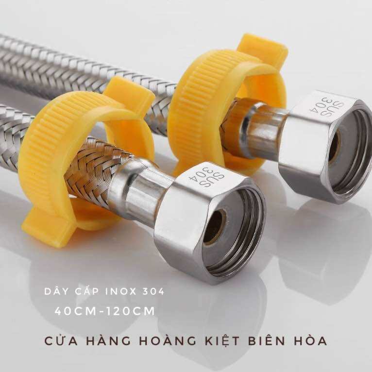 Dây Cấp Nước Inox 304 Cao Cấp 40cm -120cm