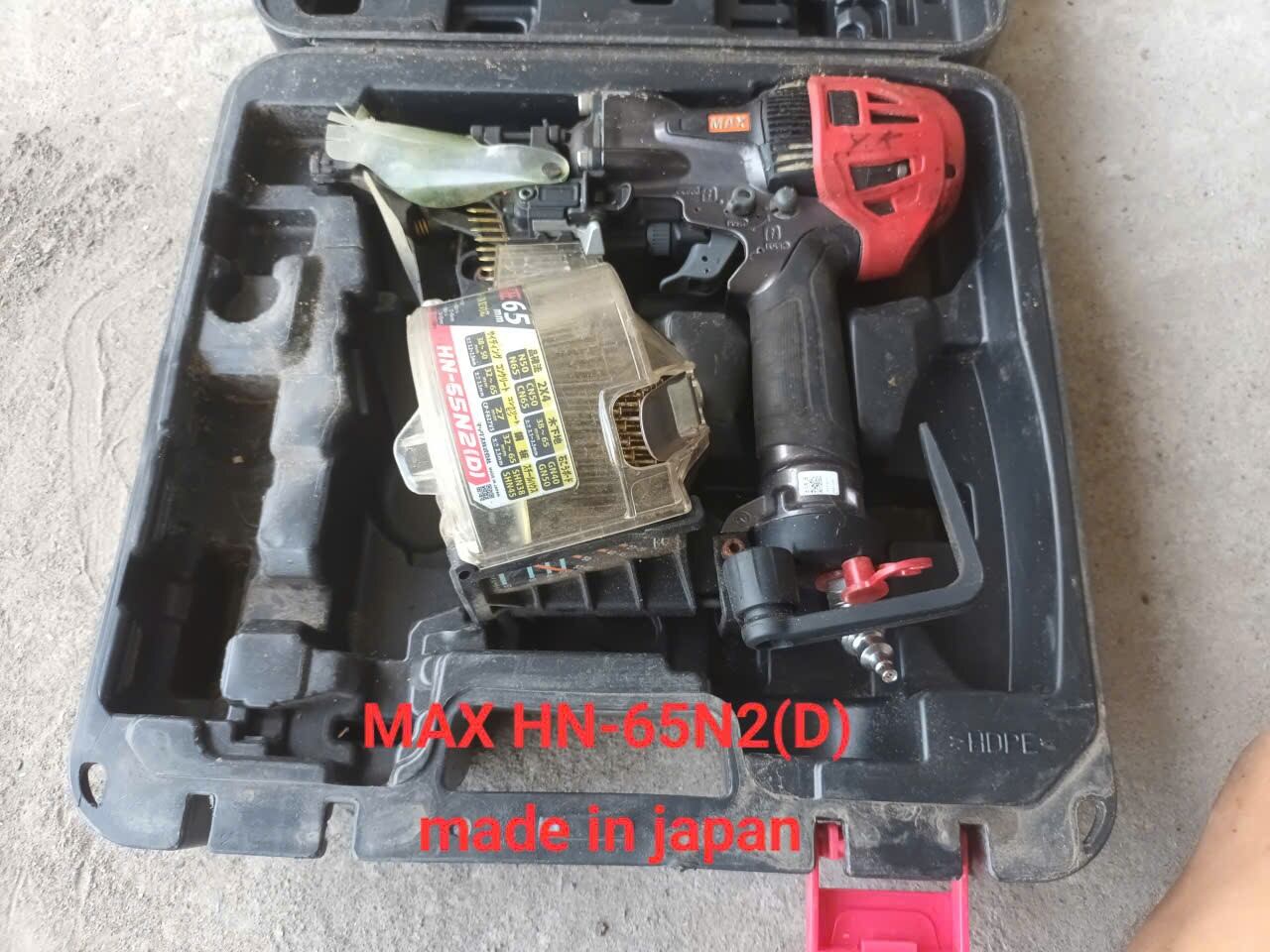 Súng bắn đinh cuộn hơi Max HN-65N2(D), hàng nhật bãi
