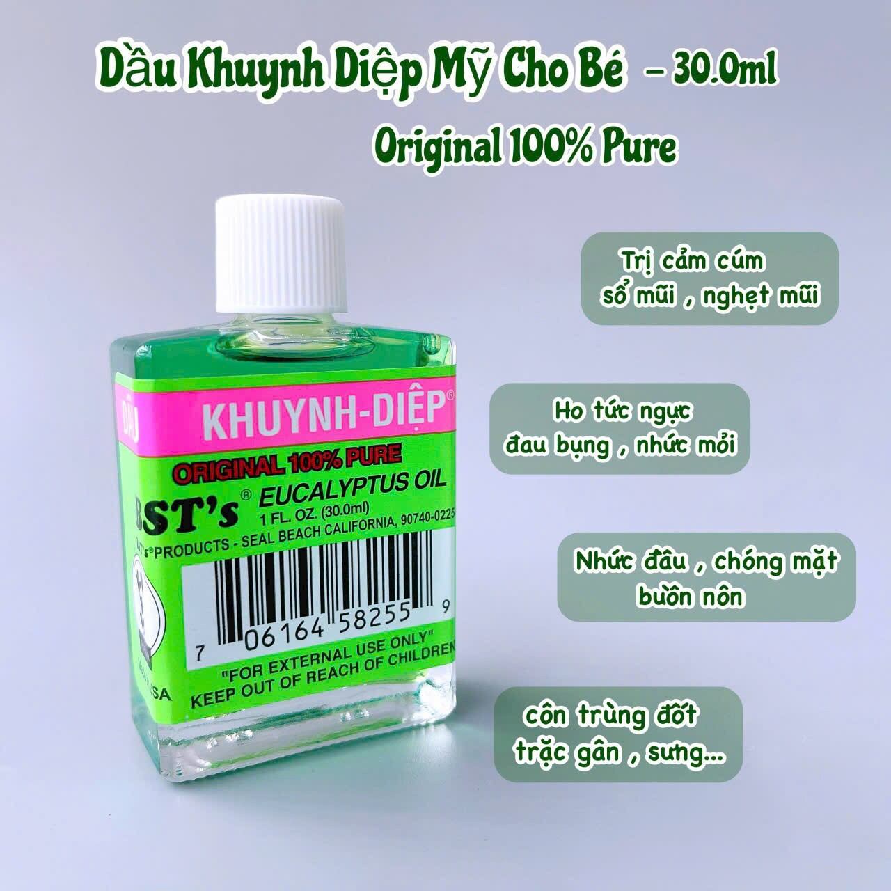 Dầu khuynh diệp Mỹ