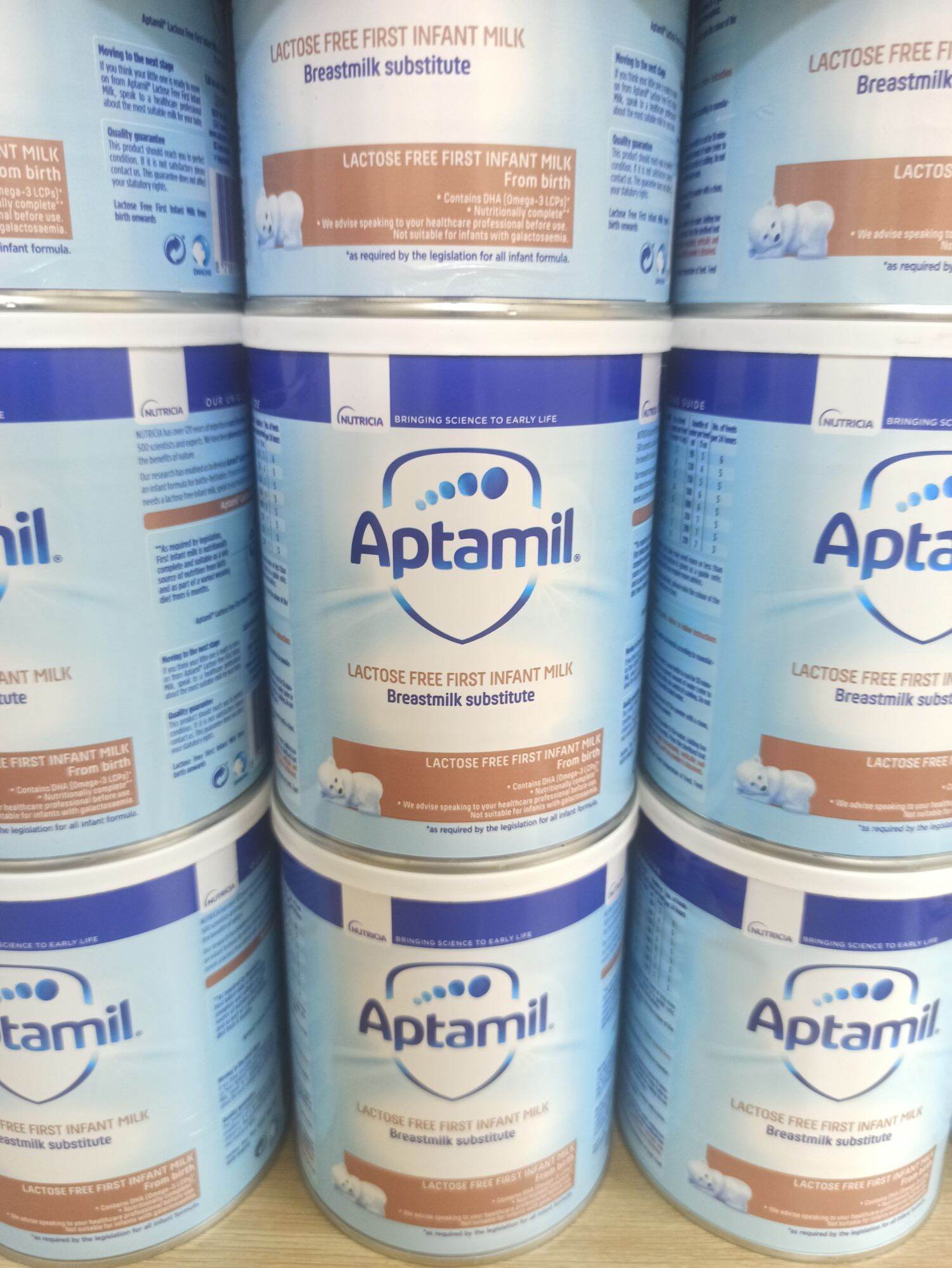 Sữa Aptamil Free Lactose Anh Quốc  Hàng bay air