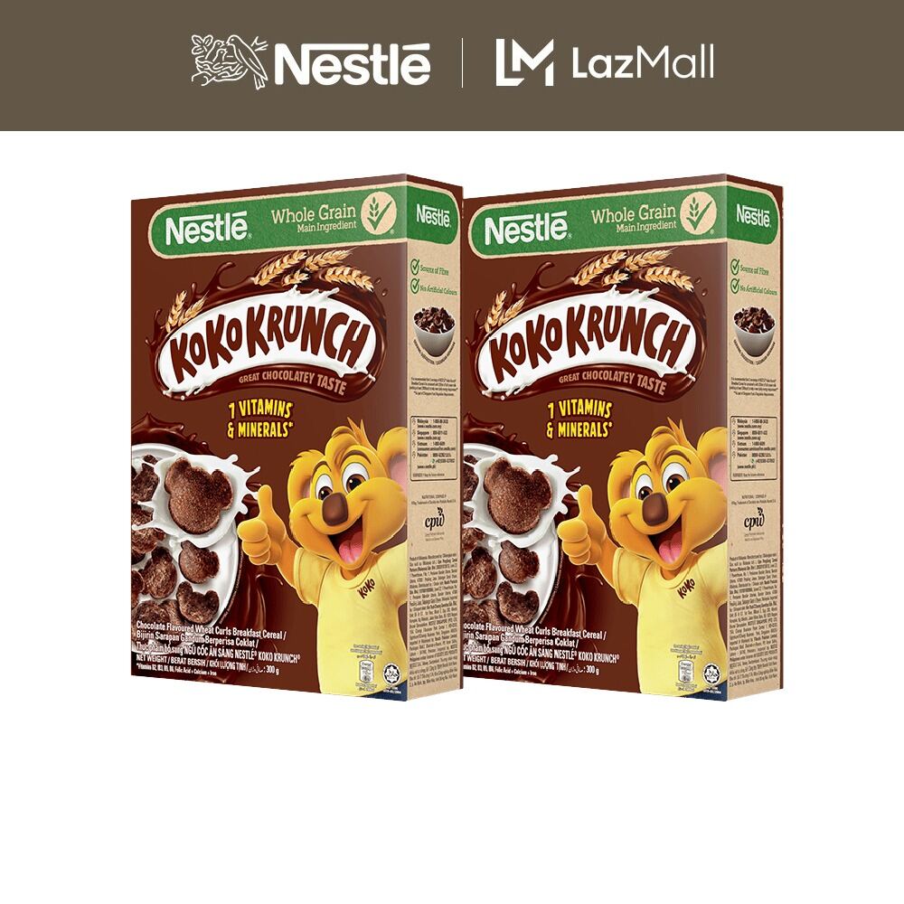 Combo 2 hộp ngũ cốc ăn sáng KOKO KRUNCH (Hộp 300g)