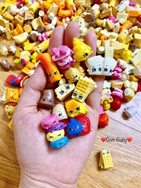 Set 30 Đồ chơi Shopkins Rời {Không Trùng Mẫu}