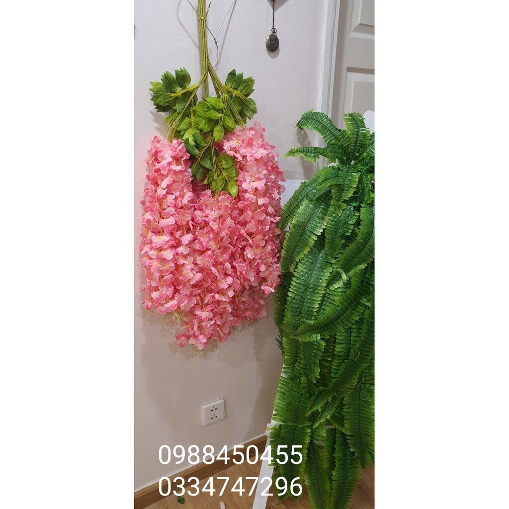 CÀNH HOA TỬ ĐẰNG GIẢ DÙNG TRANG TRÍ