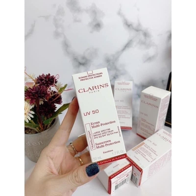 Kem chống nắng nổi tiếng clarins spf50+
