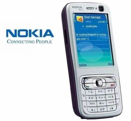 Điện thoại nokia n73 3g, bluetooth, radio,camera, đủ phụ kiện pin & sạc ,hộp...