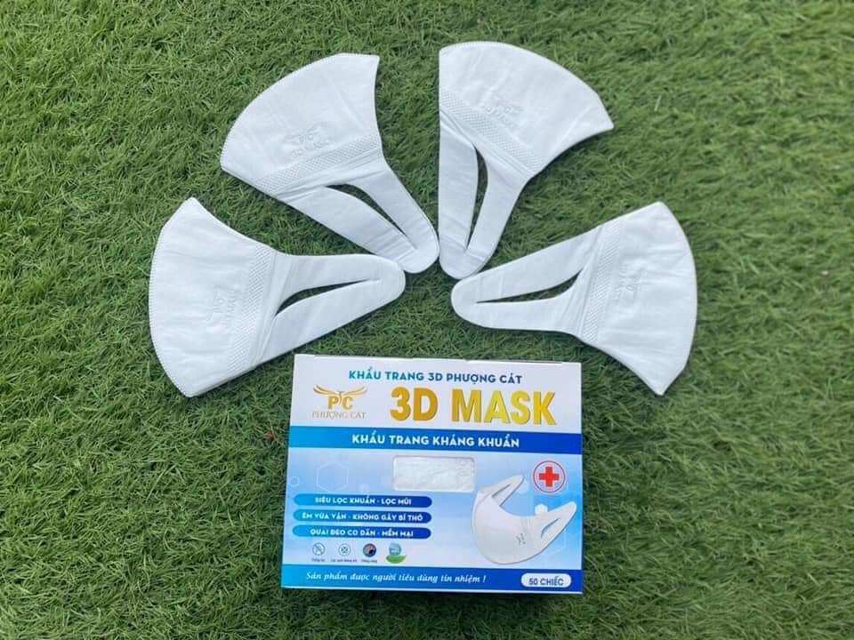Hộp 50 chiếc Khẩu Trang 3D Mask công nghệ Nhật