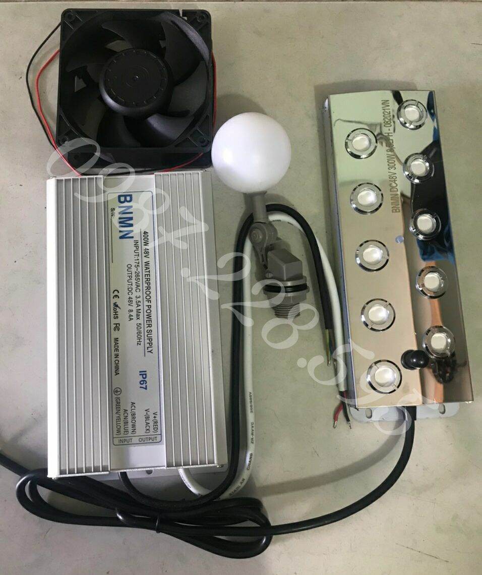 Trọn bộ phun sương tạo ẩm siêu âm 1 vỉ