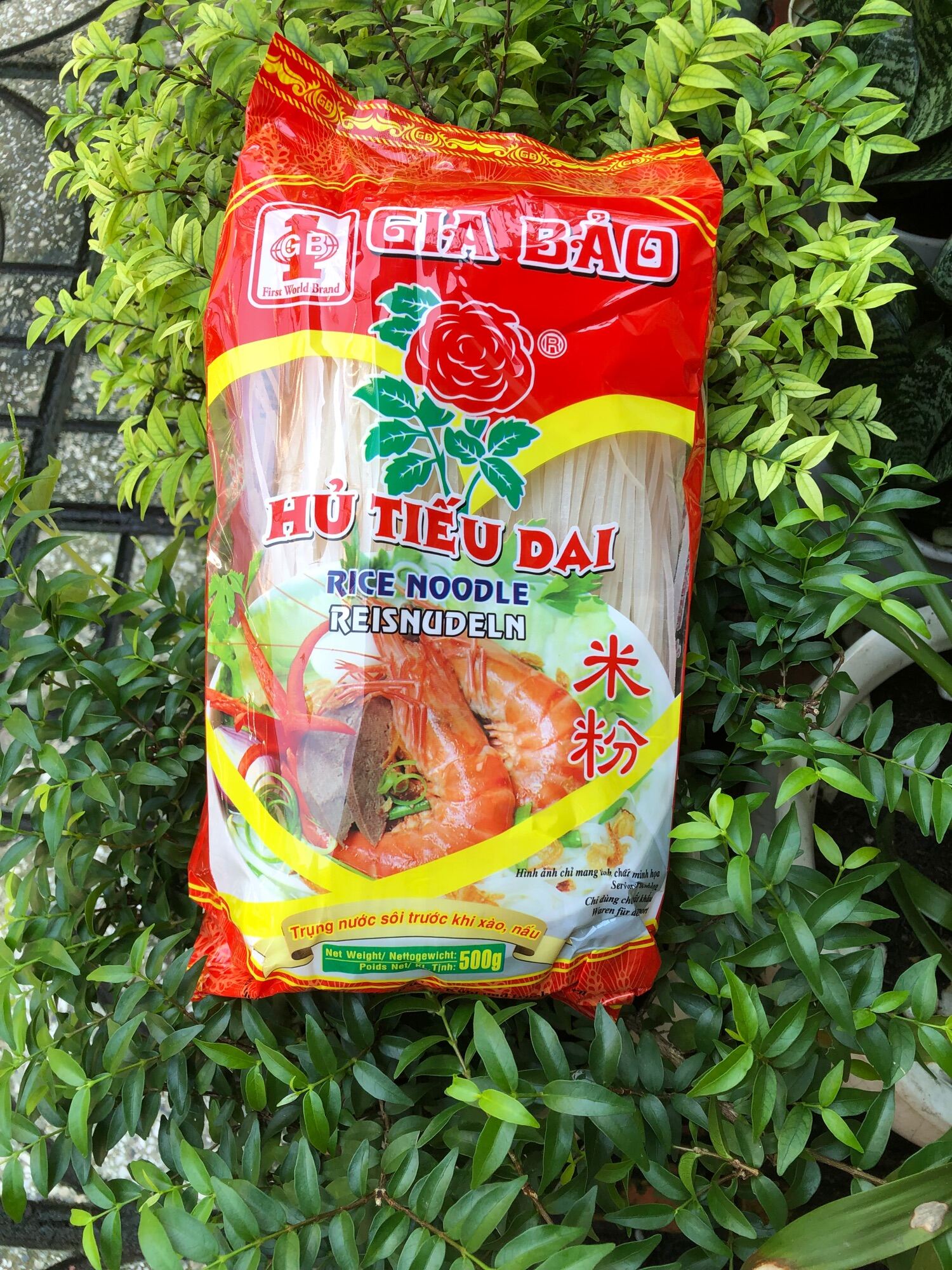 Hủ tiếu dai loại đặc biệt hàng xuất khẩu gói 500g hủtiếudai hutieu bun
