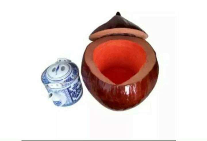 Võ bình ủ trà kèm ấm tích