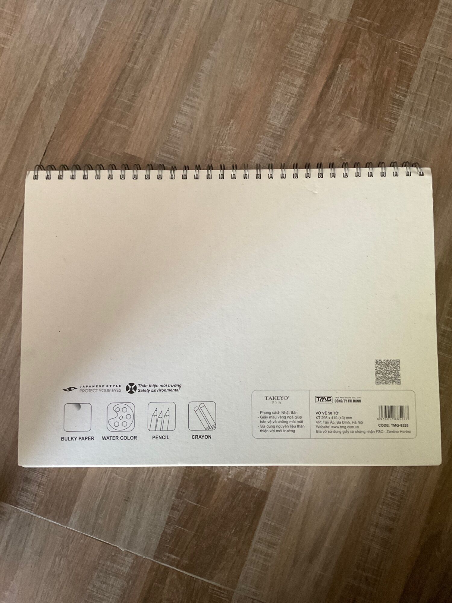 Sổ vẽ A3 Takeyo 50 tờ 160gsm