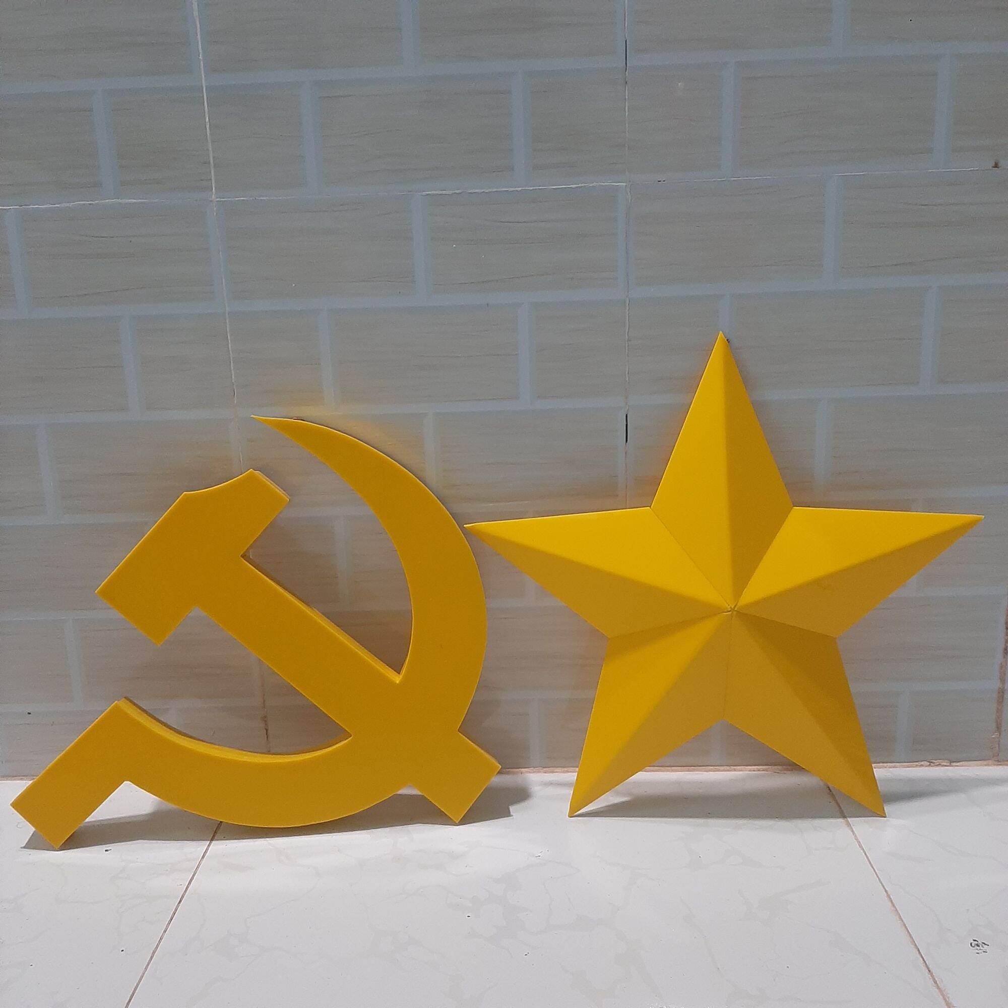 Ngôi sao búa liềm của Đảng 60cm