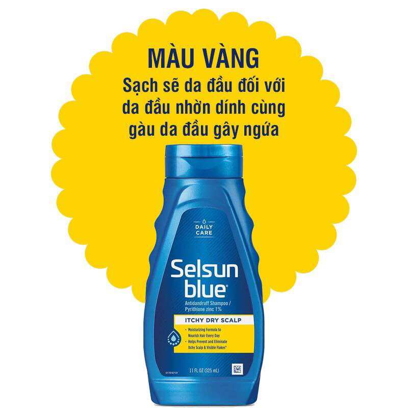 Dầu gội sạch gàu Selsun MỸ 325ml