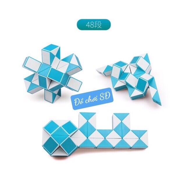 Rubik rắn 48 khúc- màu ngẫu nhiên