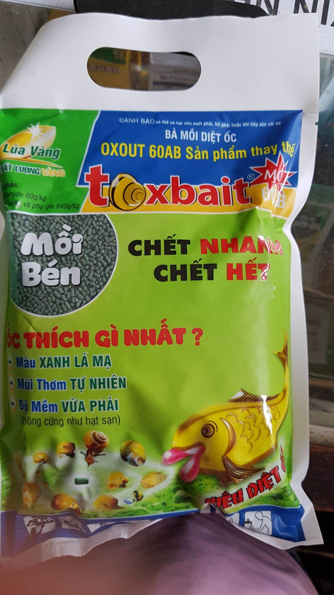 Bả mồi diệt ốc