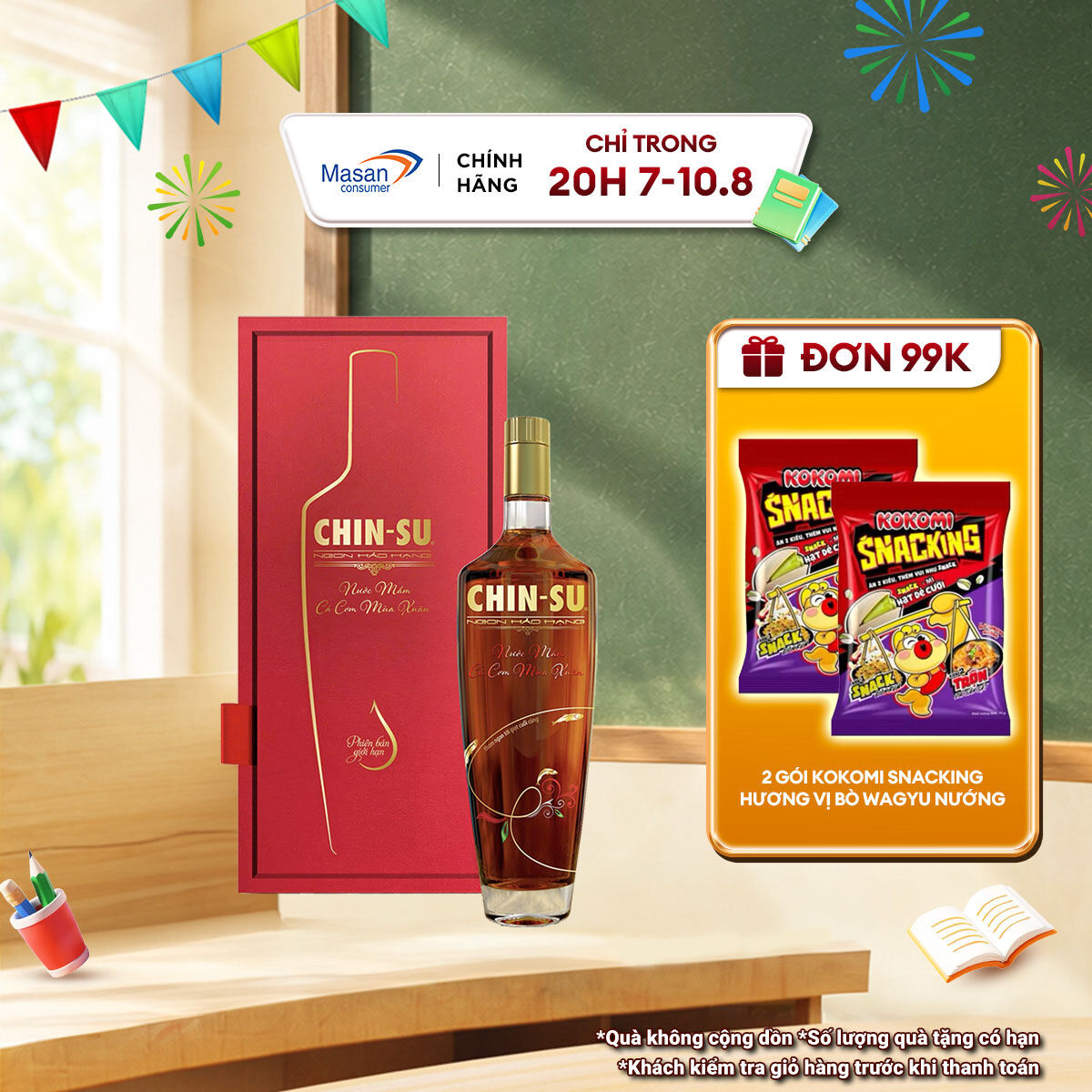 Nước Mắm Chin-Su Cá Cơm Mùa Xuân