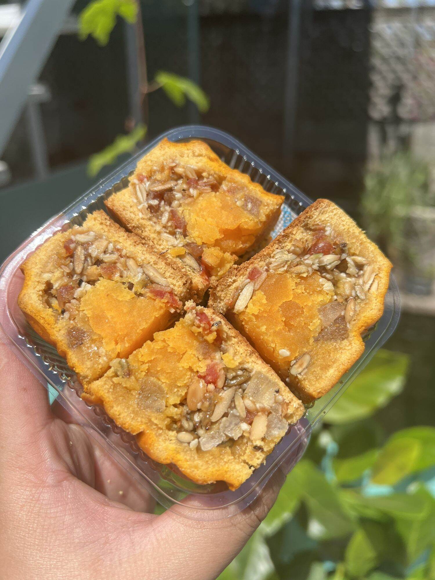 Bánh trung thu thập cẩm 2 trứng 220g (Bánh trung thu homemade)