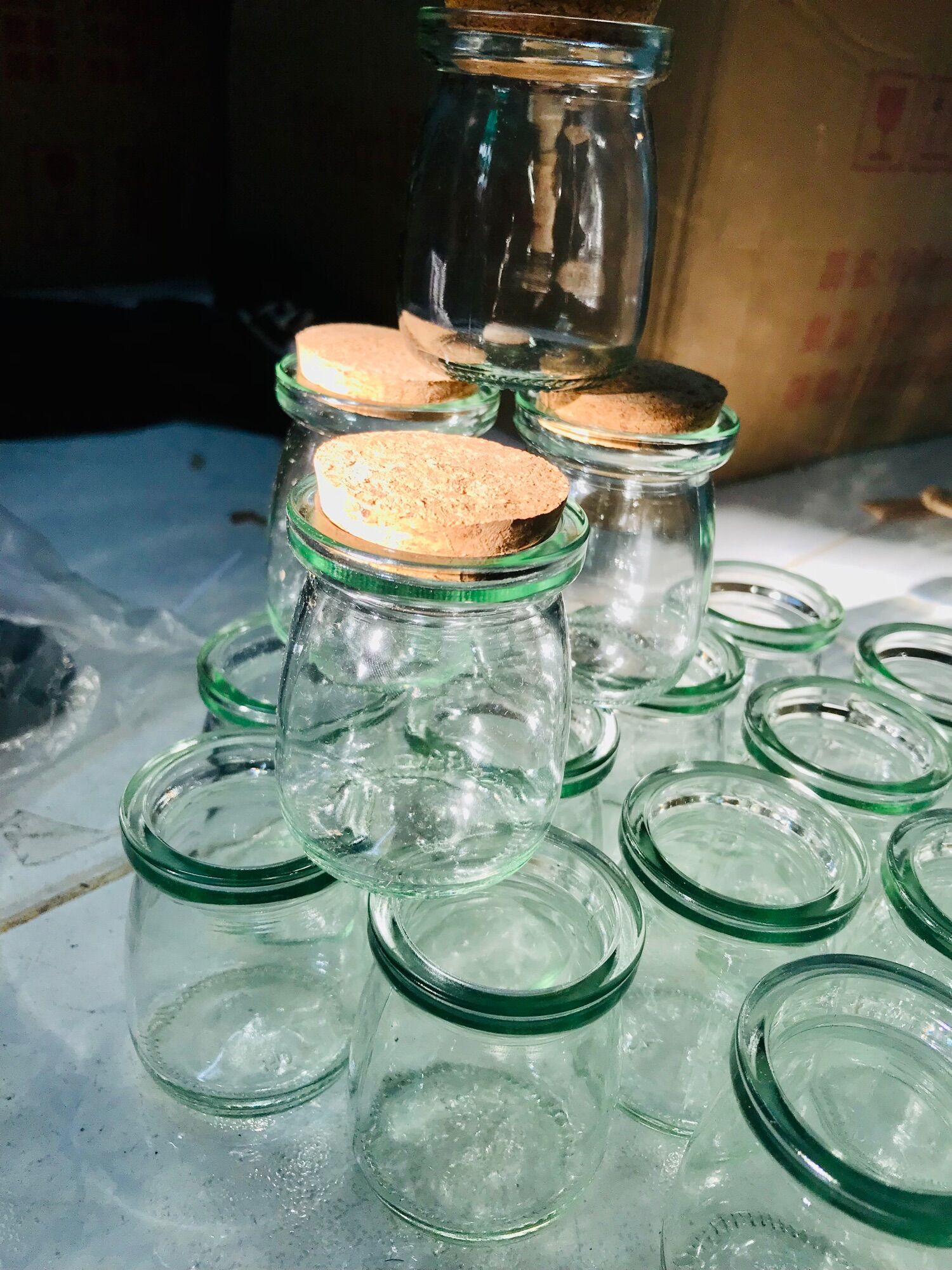 [HCM]LỌ THUỶ TINH NÚT GỖ 100ml