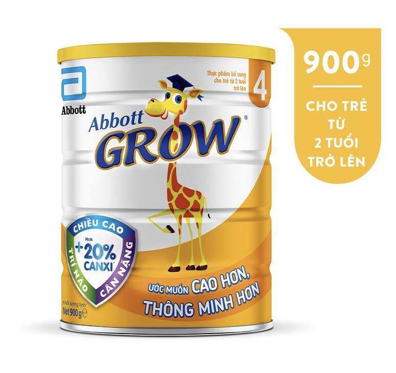 Sữa Grow Abbott 4 900g