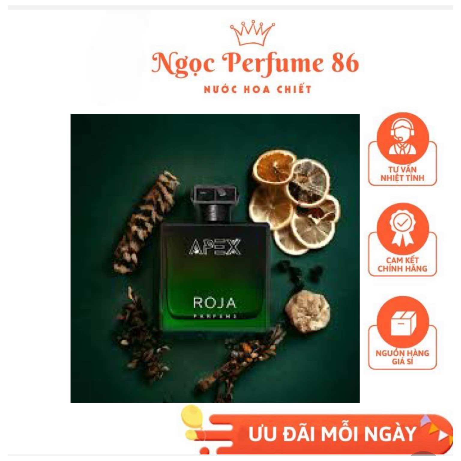 10ml Nước hoa Roja Apex Parfums - Nước hoa nam