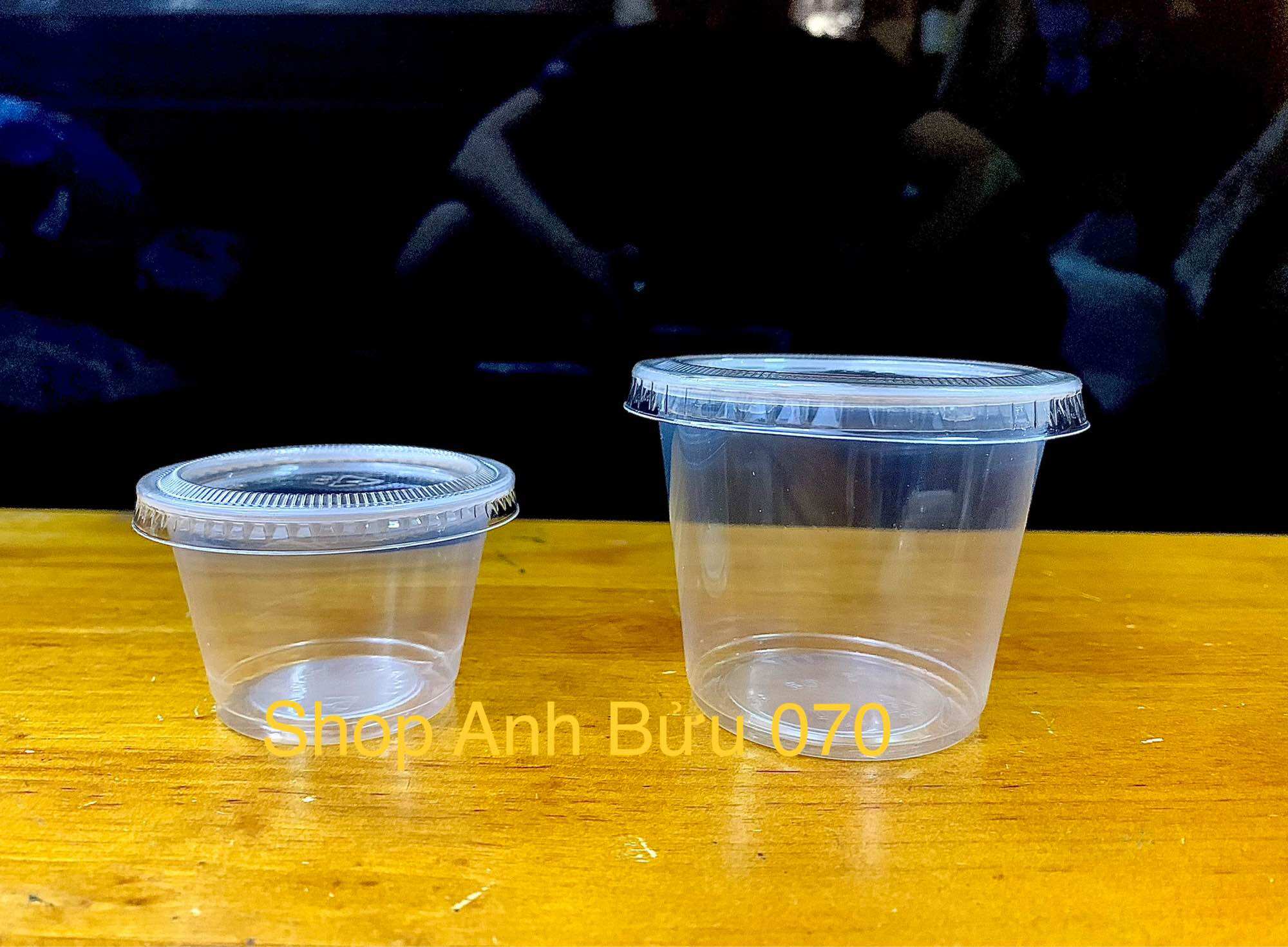 100 hủ dày đựng sốt, nước chấm