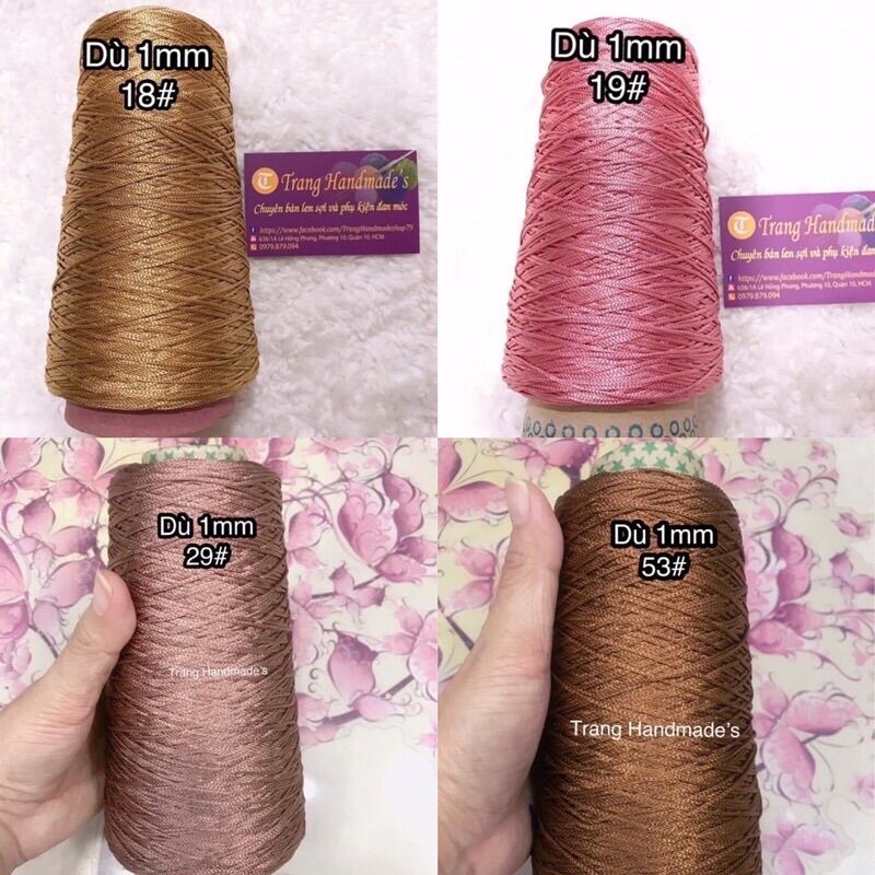 Chỉ dù 1mm