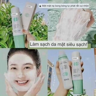 Mặt Nạ Sủi Bọt Rau Má Dưỡng Trắng Da
