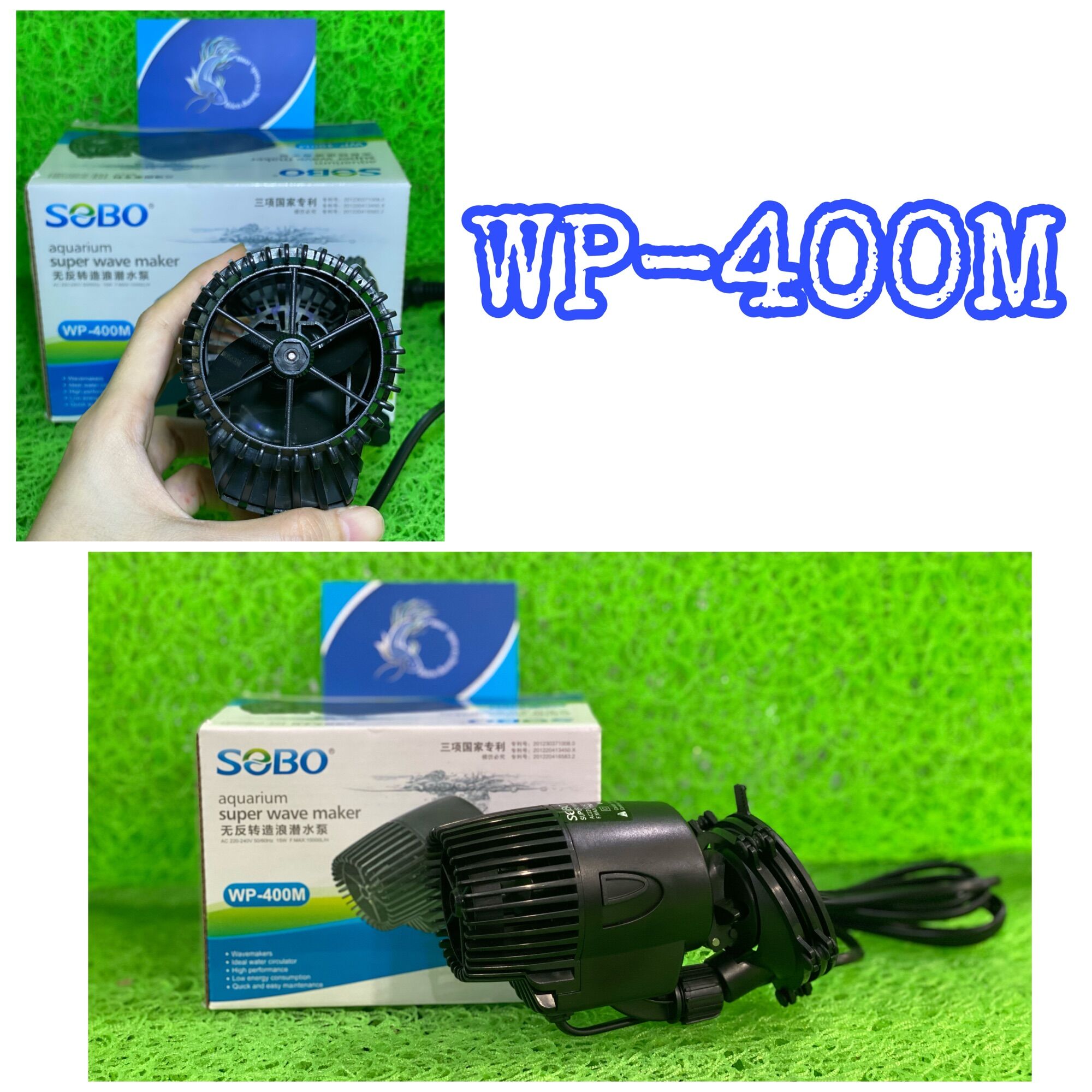 Máy Thổi Luồng Sobo WP Cho Bể Cá ( Mã 100M-200M-300M-400M)