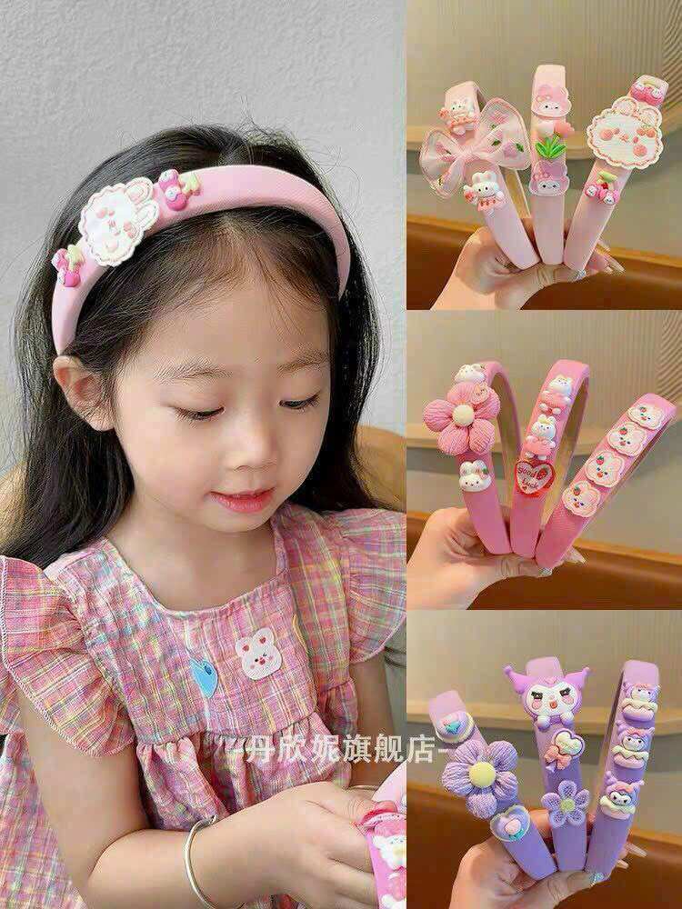 Set 3 băng đô cài tóc dễ thương cho bé gái