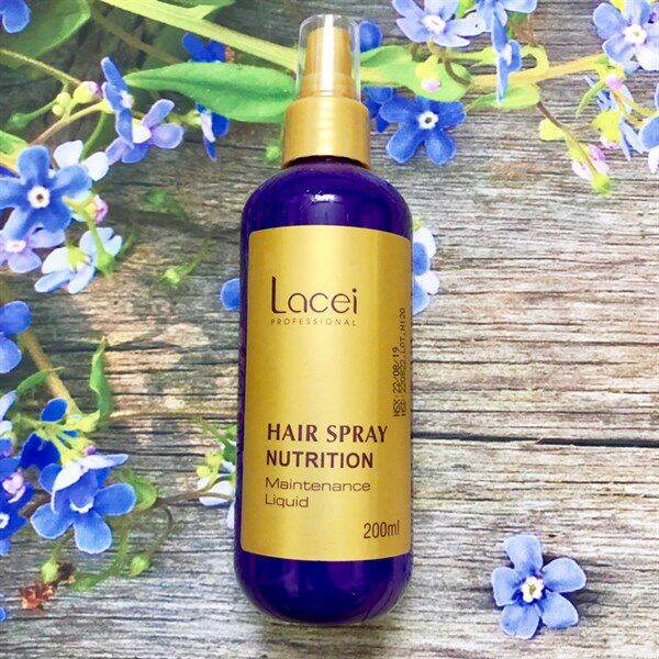 Xịt dưỡng Lacei tím cho tóc khô hư tổn 200ml- Chai