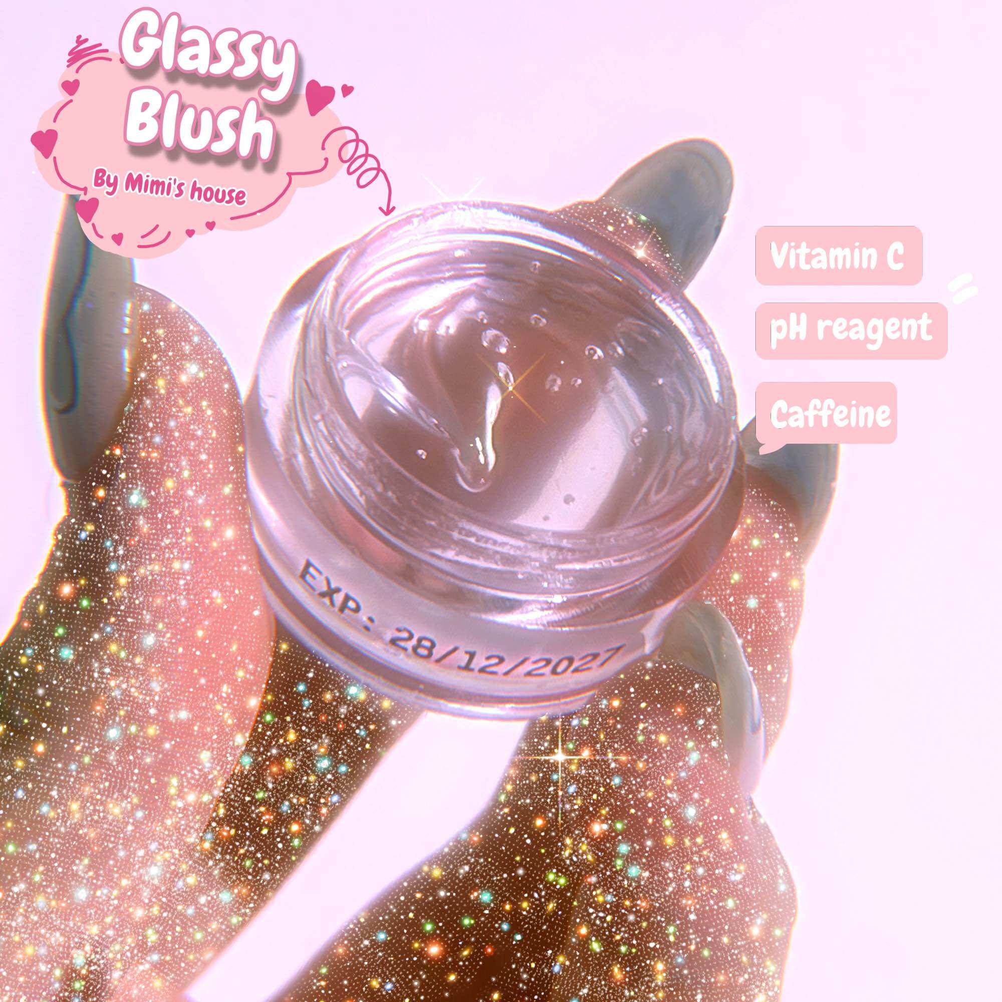 GLASSY BLUSH- serum má hồng [ phiên bản lucky bag ]