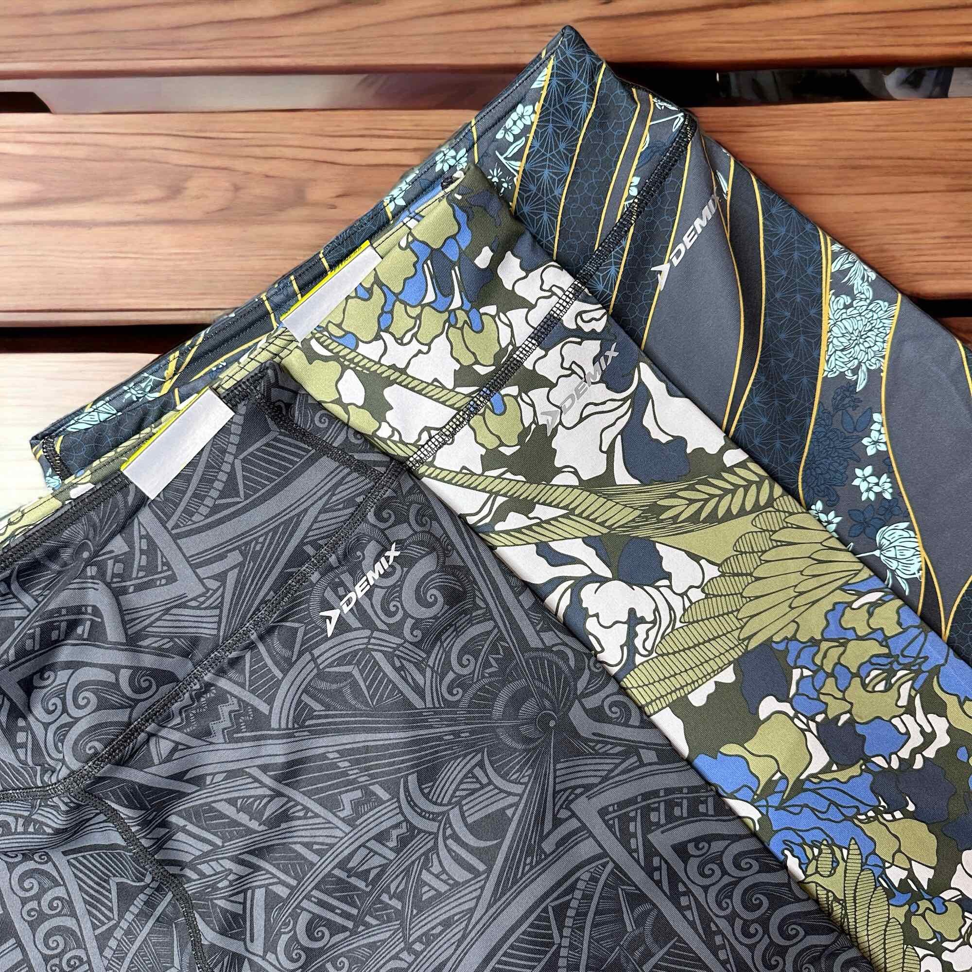 Quần legging lửng nữ Demix xuất dư xịn