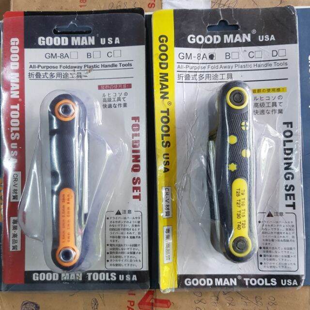 Bộ lục giác,  hoa thị gập goodman