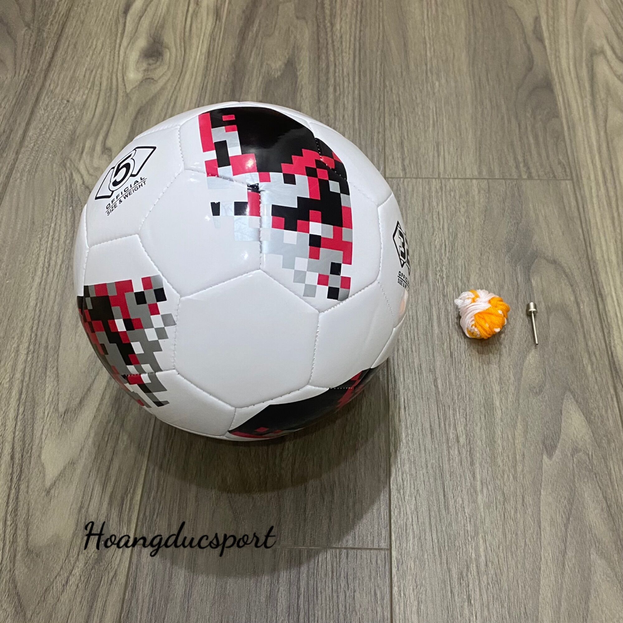 BÓNG ĐÁ SỐ 5 MẪU WORLD CUP 2018(TẶNG TÚI LƯỚI+KIM BƠM)
