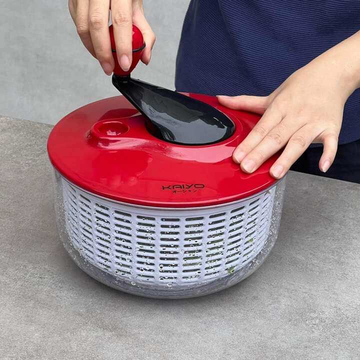 Rổ quay rau li tâm Kaiyo 5.5L Nhật Bản