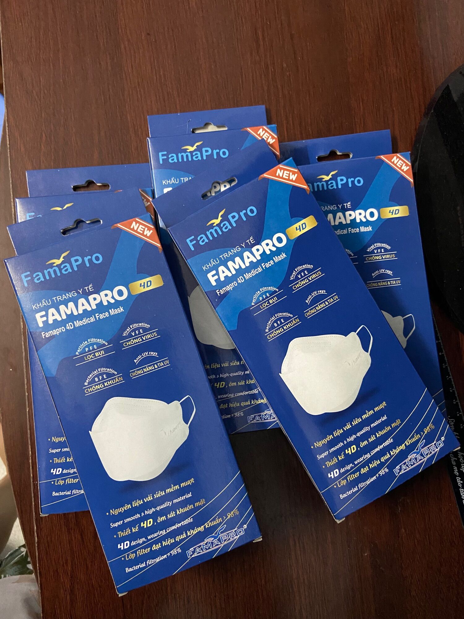 Khẩu trang 4D Famapro - thùng