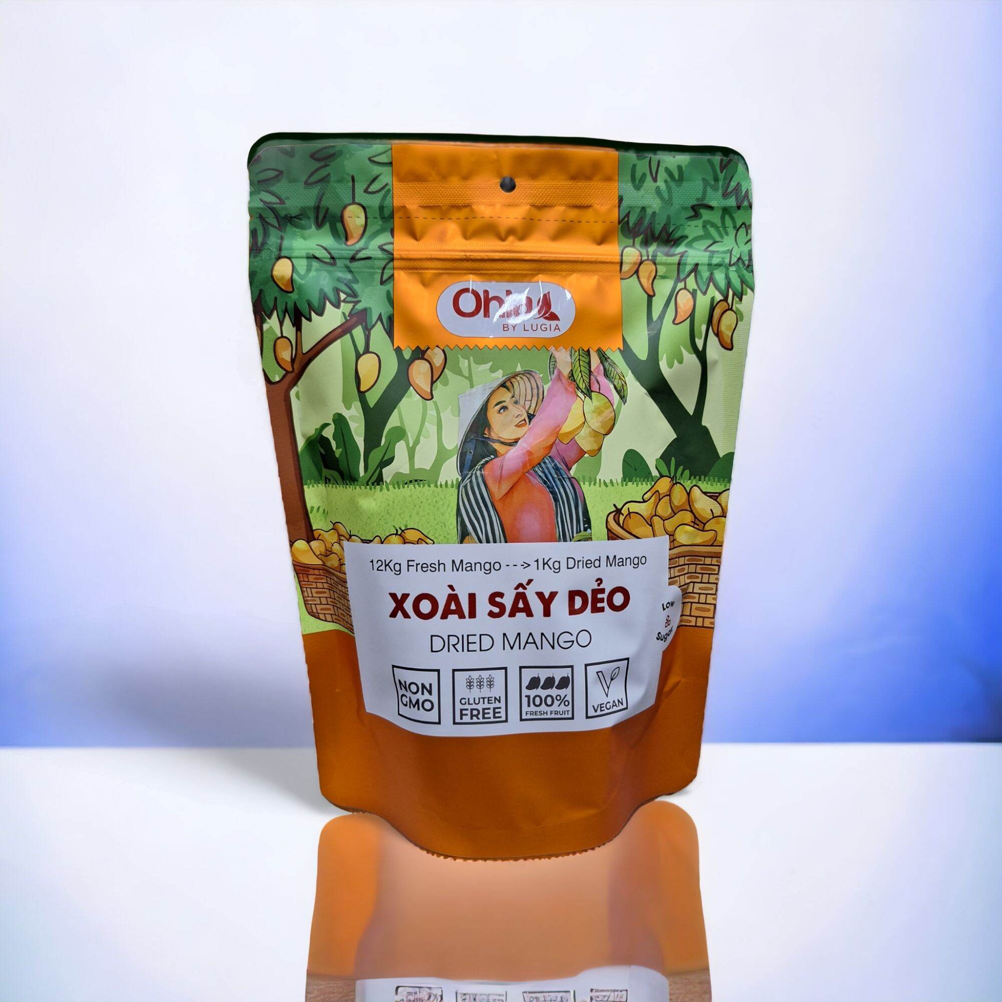 Xoài sấy dẻo chua ngọt 500 g